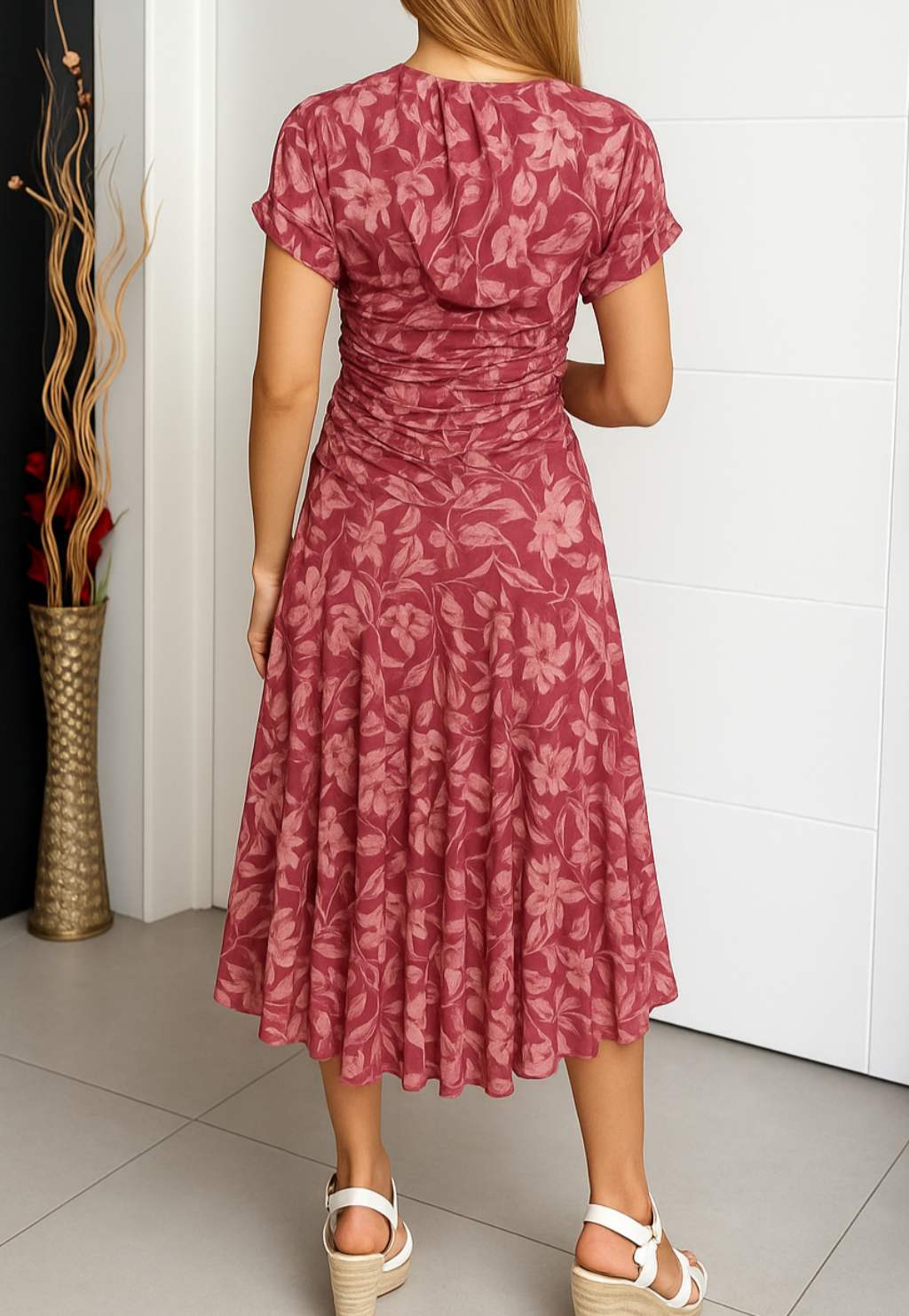 Zoe | Elegant Floral Dress