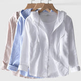 Demi | Elegant Hooded Blouse