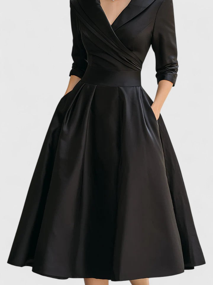 Bellamyra | Elegant Midi Dress