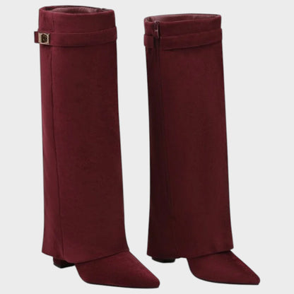 Lunara | High-Cut Suede Boots