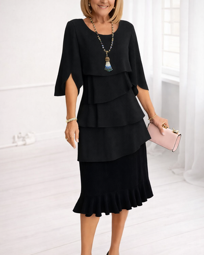 Patricia | Elegant Ruffle Dress