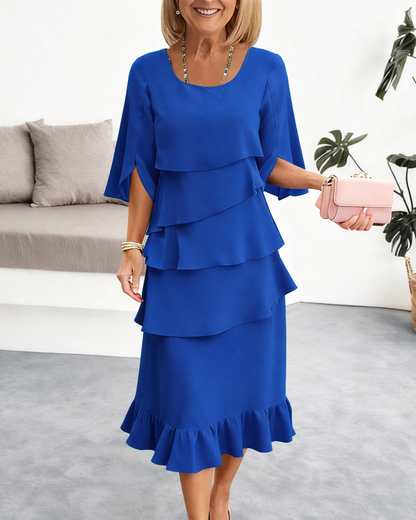 Patricia | Elegant Ruffle Dress