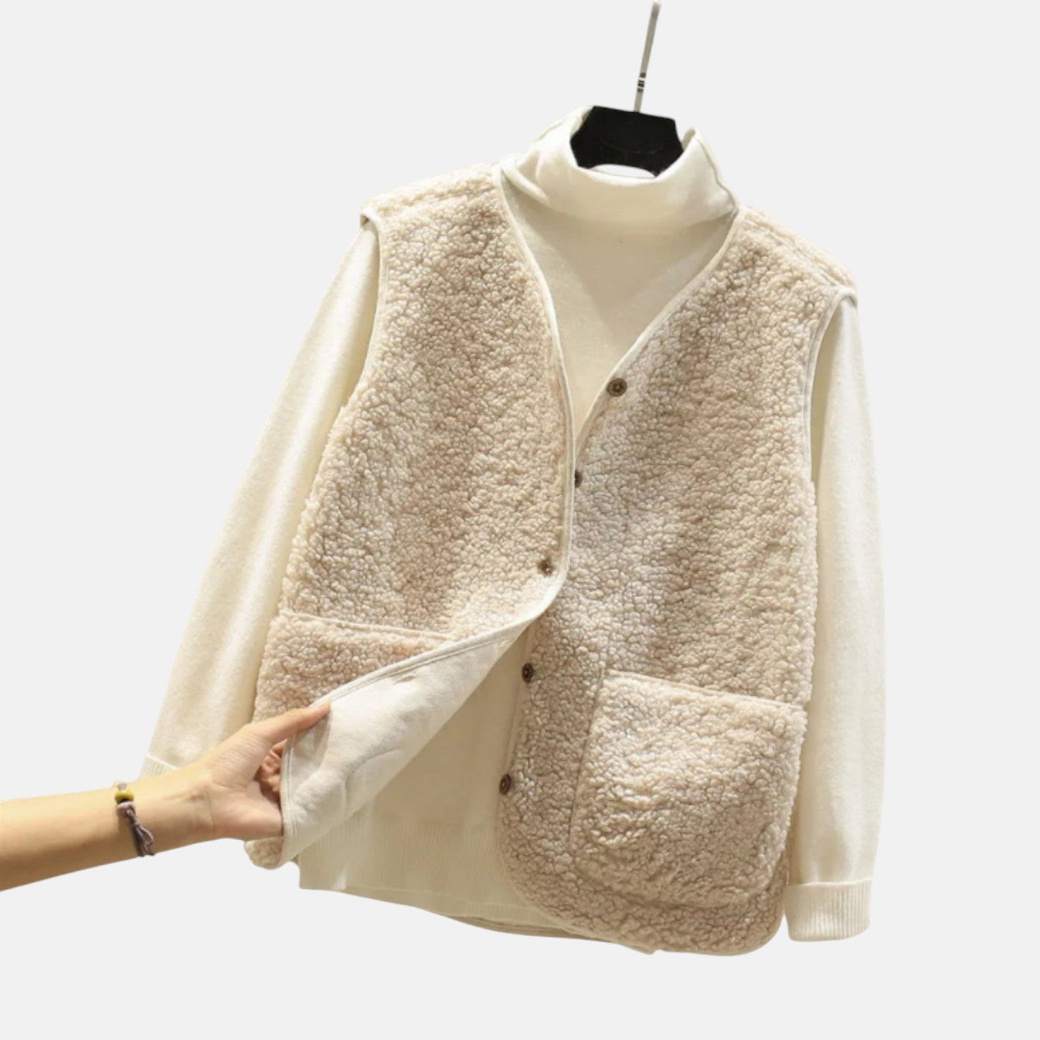 Moore | Cozy Fleece Vest – Ellison & Rowe