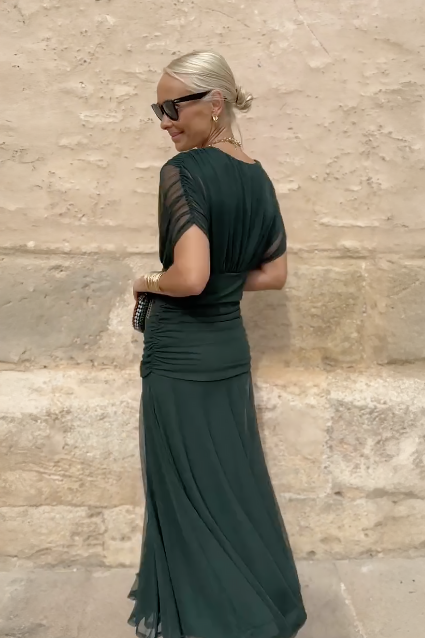 Vestido Luisa Escote en V
