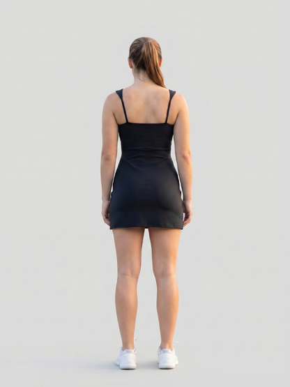 Velune | Square Neck Tennis Dress