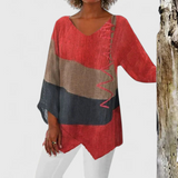 Elysia | Sophisticated V-Neck Tunic