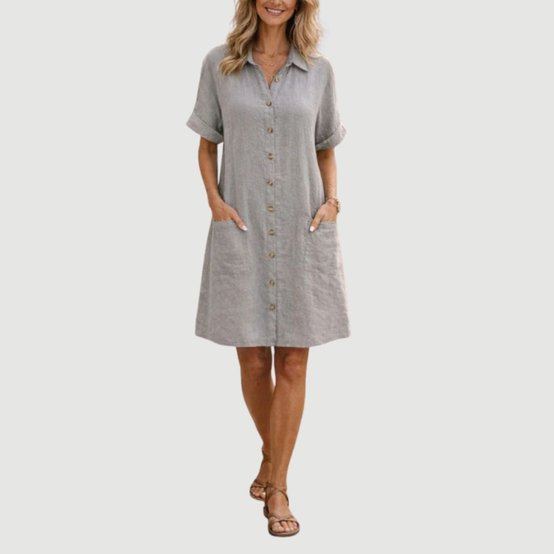Mila | Casual Shirt Dress