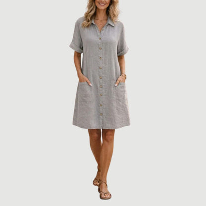 Mila | Casual Shirt Dress