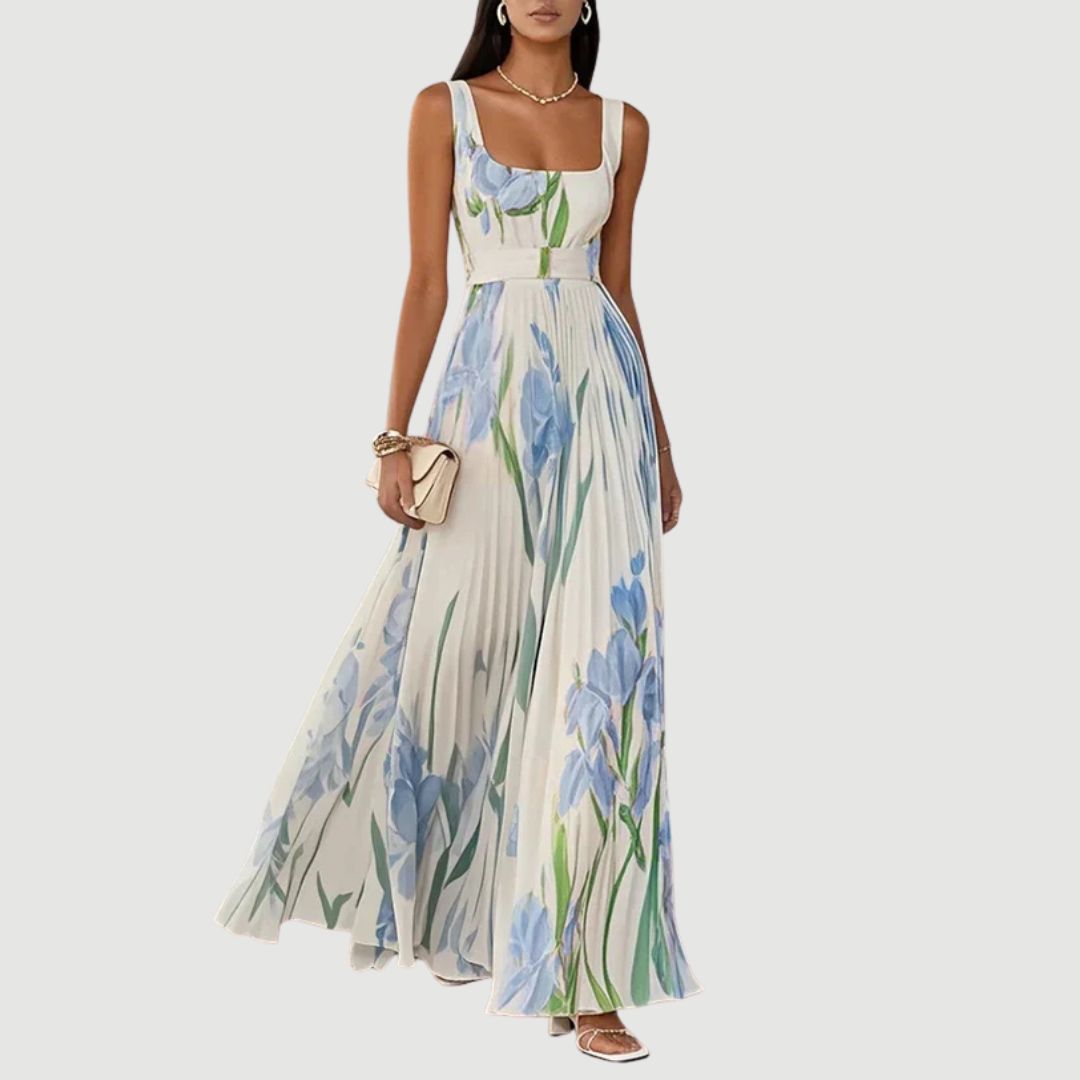 Isla | Elegant Floral Maxi Dress