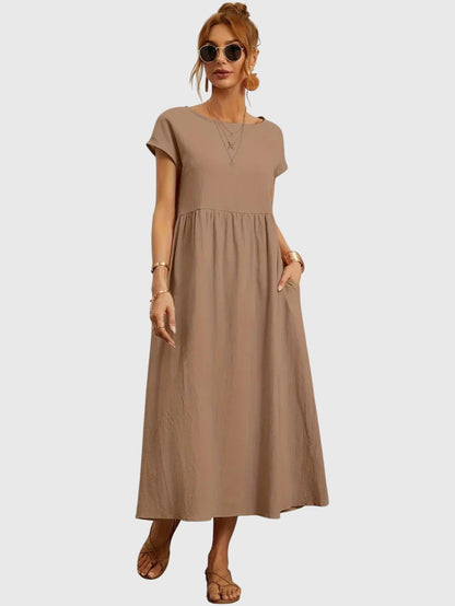 Casual Pocket Dress