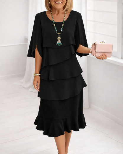 Patricia | Elegant Ruffle Dress