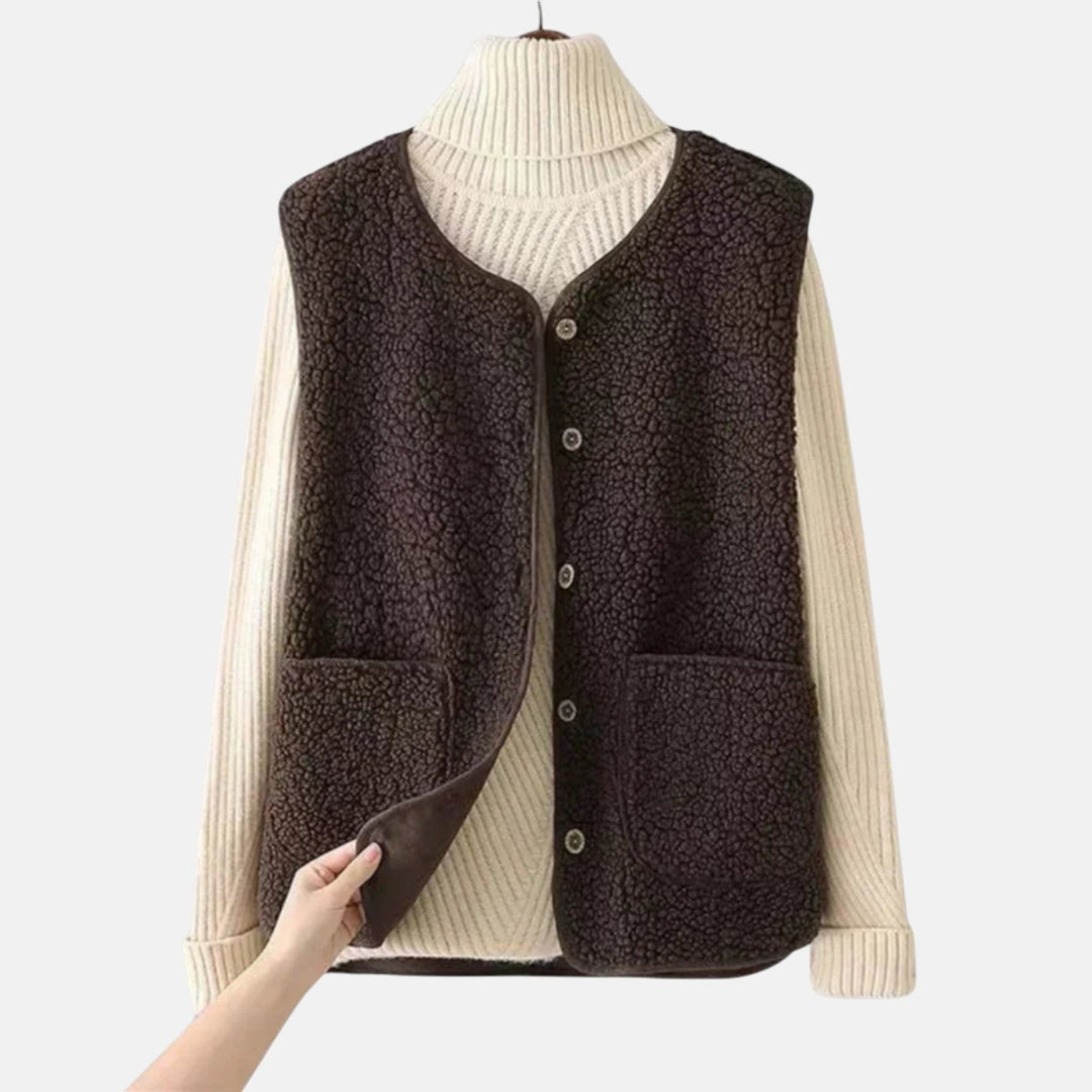 Moore | Cozy Fleece Vest