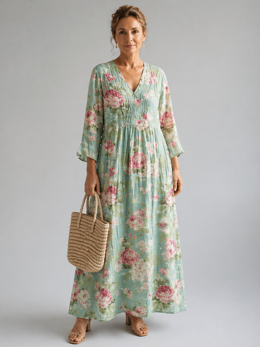 Anne - Printed Summer Dress