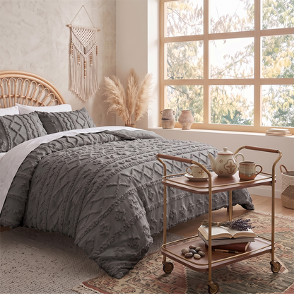 The Deluxe Boho Tufted Comforter