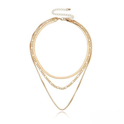 Vintage 3-Piece Layered Necklace