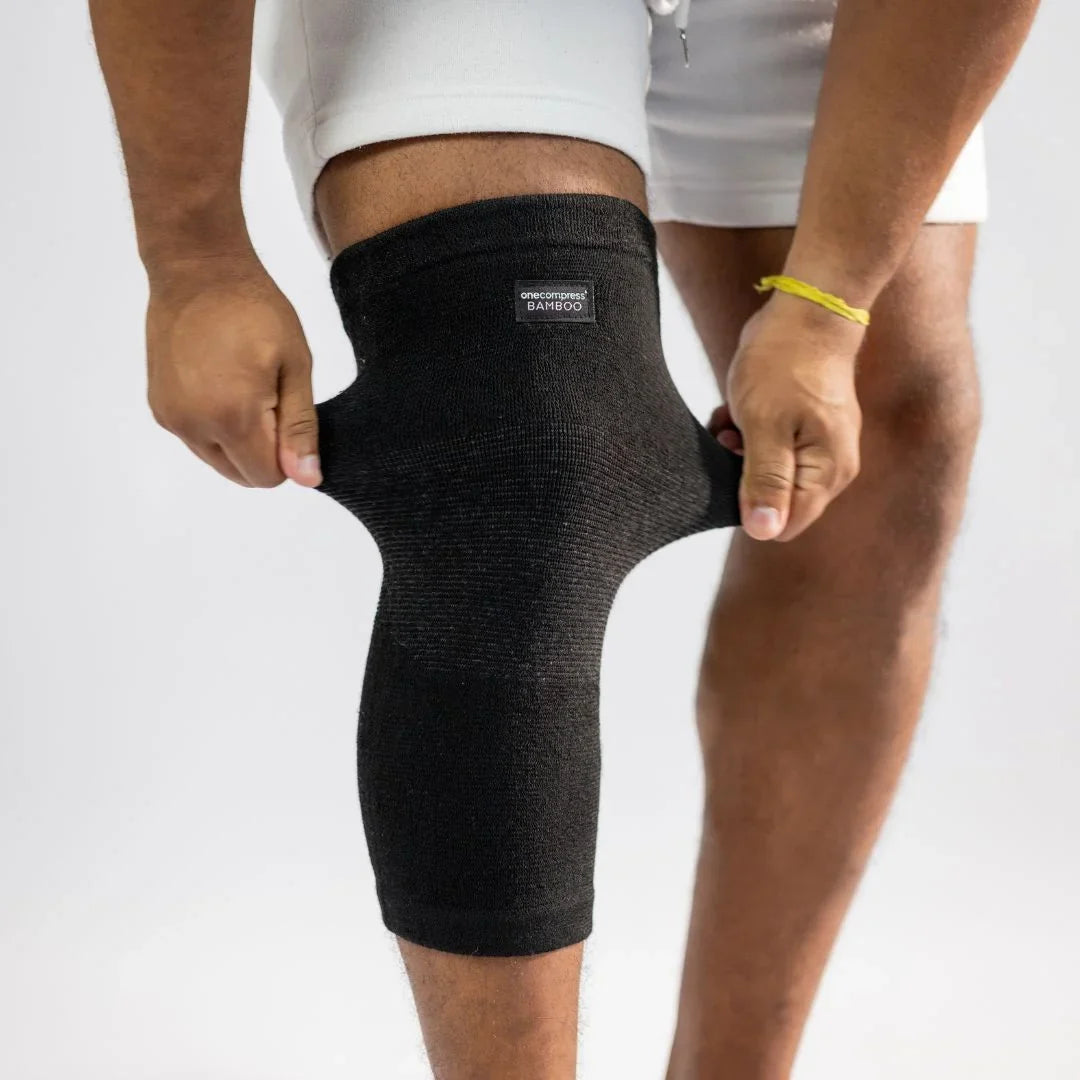 Premium bamboe kniebrace (per stuk)