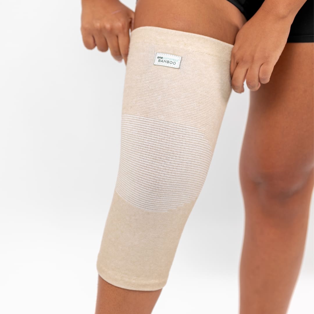 Premium bamboe kniebrace (per stuk)