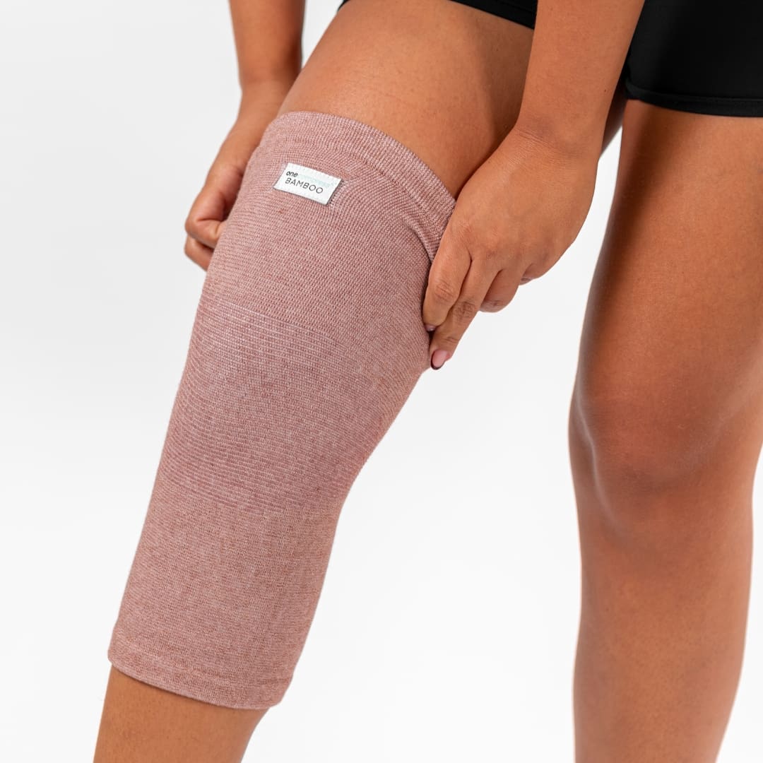 Premium bamboe kniebrace (per stuk)