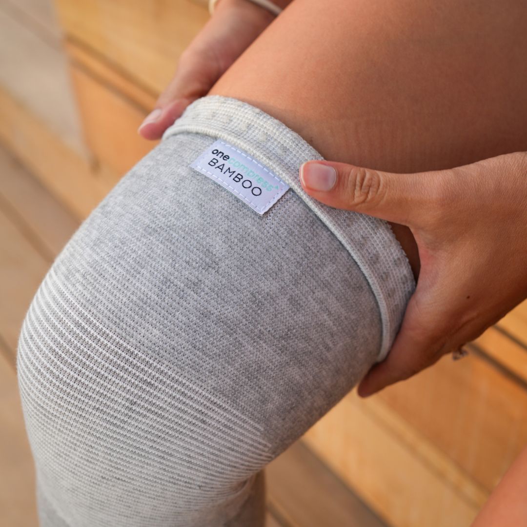 Premium bamboe kniebrace (per stuk)