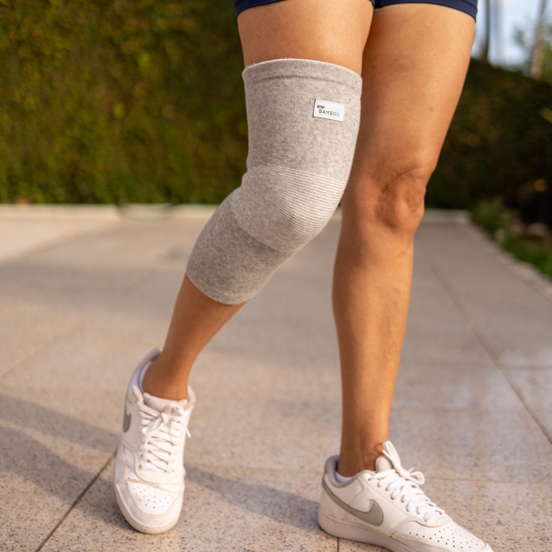 Premium bamboe kniebrace (per stuk)