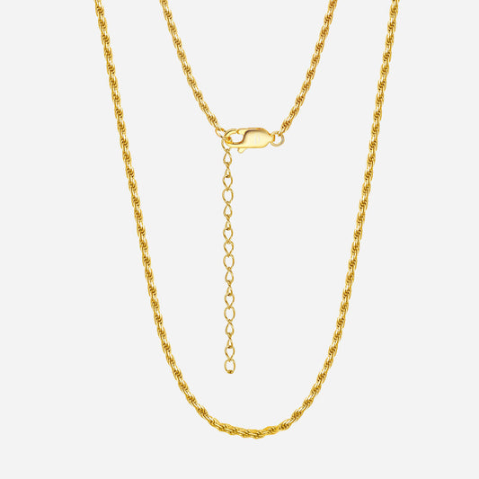Mikalynne | Rope Chain 18K Gold