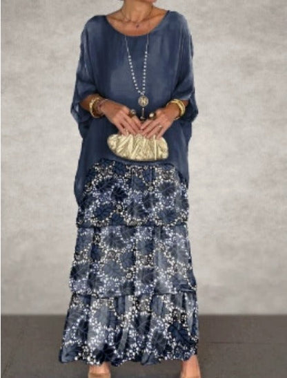 Lara | Elegant Flowing Maxi Dress